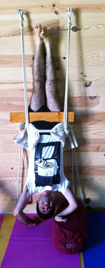 Rope Salamba Sirsasana