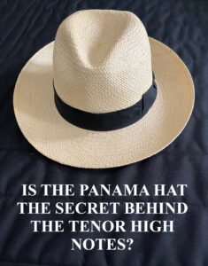 Thumbnail cover for Short 'Is the Panama Hat the secret behind the Tenor High notes?